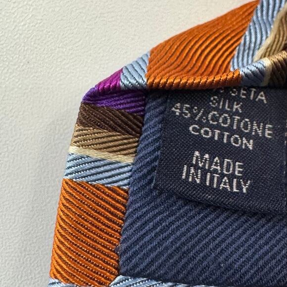 Paul Frederick - Men’s 100% Silk Neck Tie Lot of 3 Handmade Italy - Picture 7 of 7